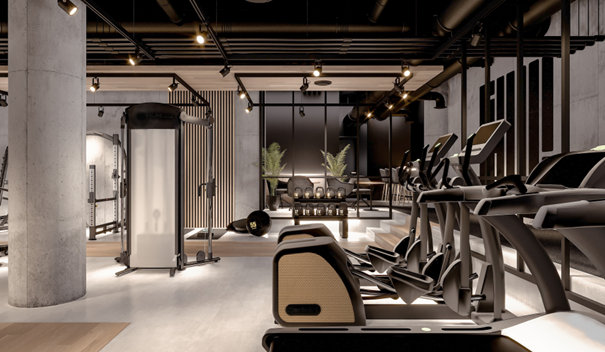 Komplexní realizace fitness center